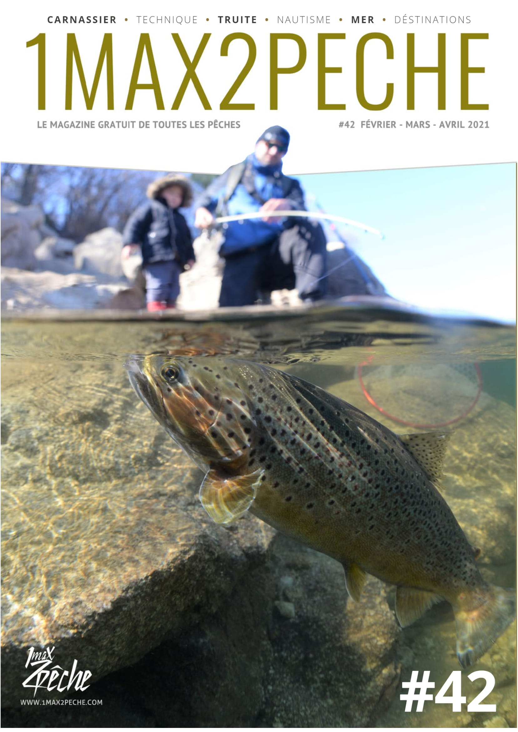 Magazine pêche a la perle gratuit Fevrier-Mars-Avril-2021